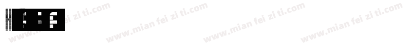 Hochschule für Gestaltung字体转换